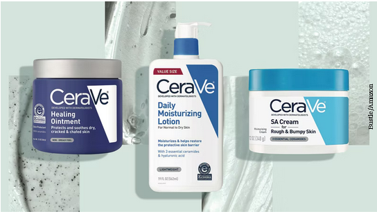 The Difference Between CeraVe's Best-Selling Cream & Lotion According To A Derm